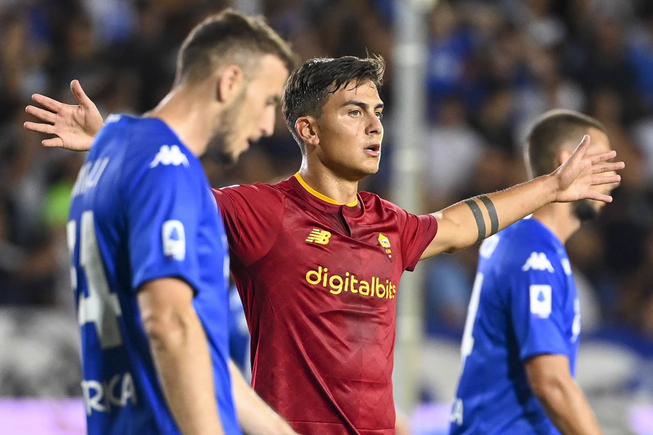 La Roma chiude la serie di sconfitte, Dybala segna con efficacia